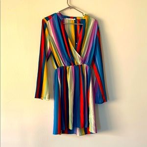 Multi Color Dress with stripes